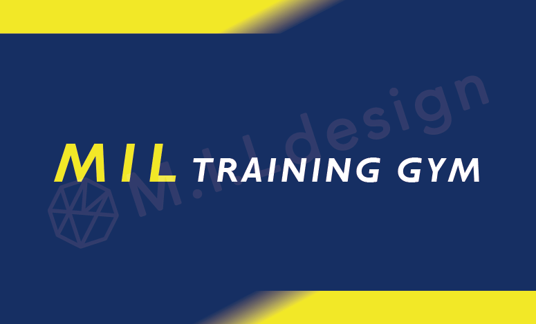 M.I.Ldesign(エムアイエルデザイン)ショップカードデザイン案 トレーニングジム